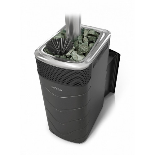 Печь для бани Оса Carbon ДА Терракота