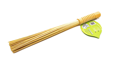 Веник массажный для бани из бамбука