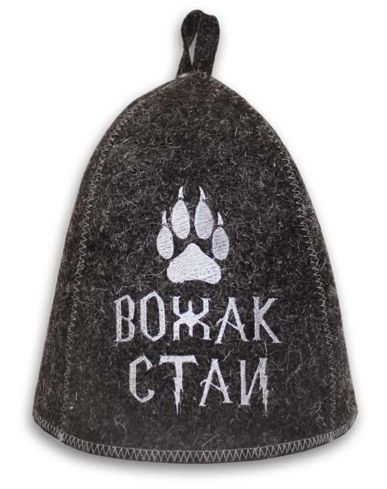 Шапка для бани Вожак стаи