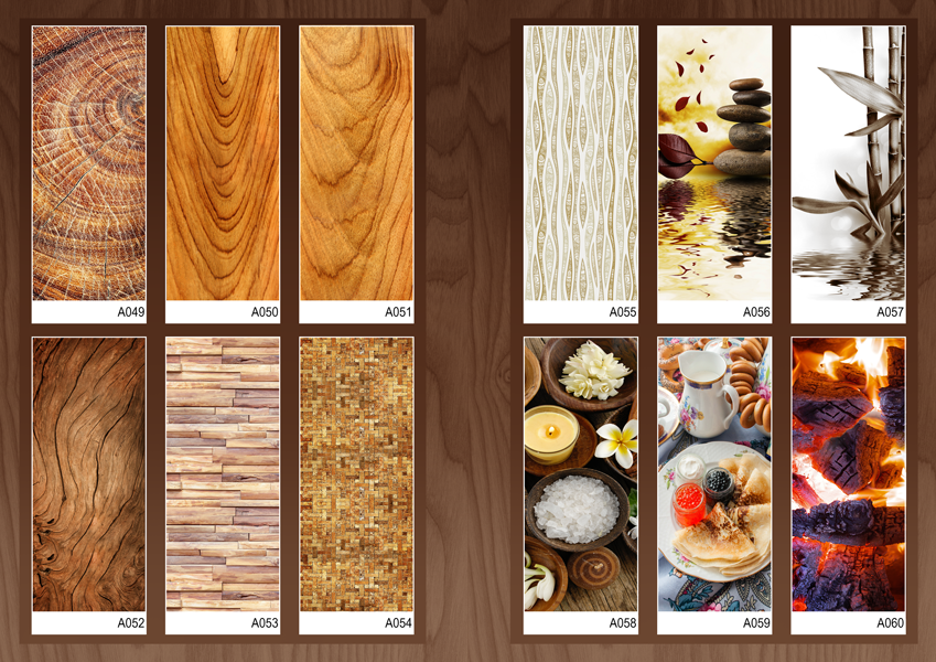 Дверь для бани стеклянная Doorwood с фотопечатью