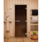 ДВЕРЬ DOORWOOD ЭТАЛОН МАТОВАЯ БРОНЗА10 ММ