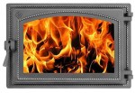 Дверка ВЕЗУВИЙ каминная 230 Антрацит