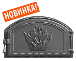 Дверка ВЕЗУВИЙ каминная 223 (антрацит)