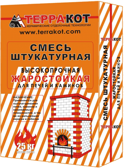 Штукатурка жаростойкая